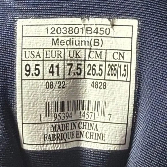 Brooks Ghost 15 Women's Size 9.5 Blue Running Walking Shoes Sneakers 1203801B450 - Picture 8 of 8